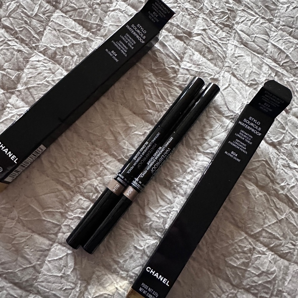 Bundle 2 Chanel eyebrow pencils STYLO SOURCILS WATERPROOF 804 - Picture 3 of 6